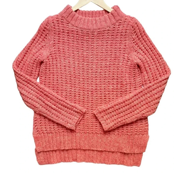 Anthropologie Field Flower Waffle Stitch Sweater - Picture 2 of 5